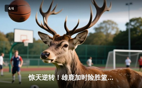 惊天逆转！雄鹿加时险胜篮网，字母哥44分主宰双加时鏖战 - 4